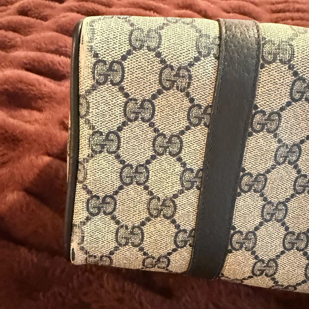Vintage Gucci Navy Boston - Picture 15 of 16
